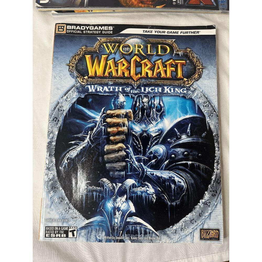 WORLD OF WARCRAFT Wrath of the Lich King Strategy Guide Brady Games 2008